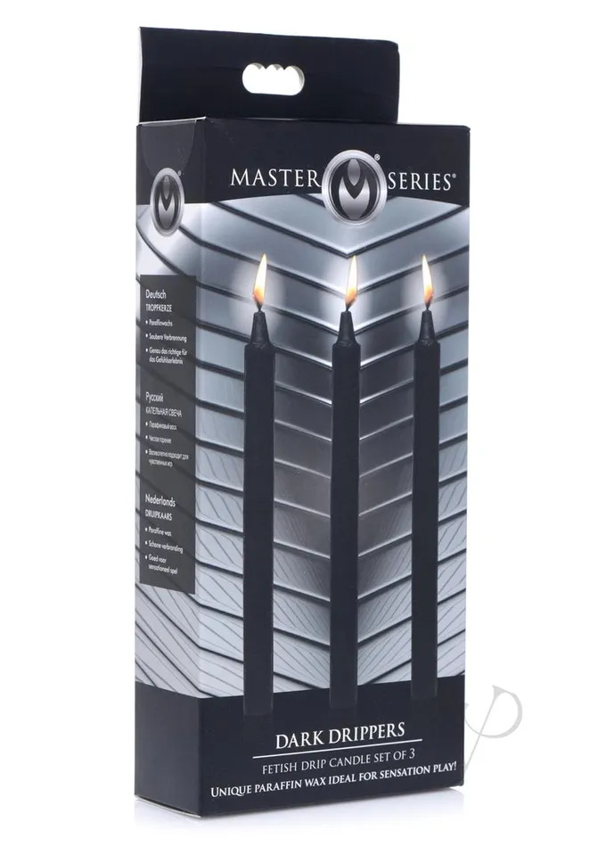 Anal Master Series Master Series Dark Drippers Fetish Drip Candles