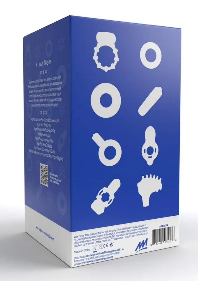 Couples Screaming O Eight Crazy Nights Couples Kit
