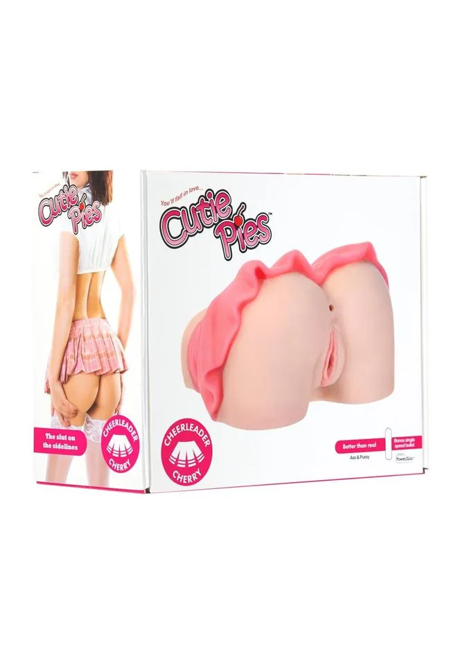 CutiePies Male Sex Toys Cutiepies Cheerleader Cherry Vagina Masturbator with Powerbullet