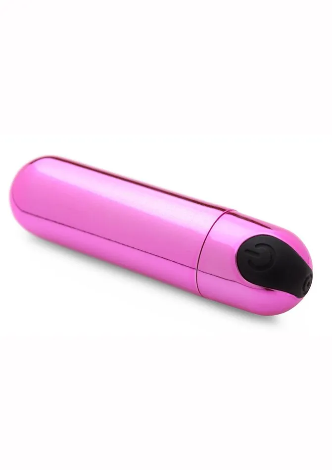 Female Sex Toys BANG Bang 10x Vibrating Metallic Rechargeable Bullet Vibrator