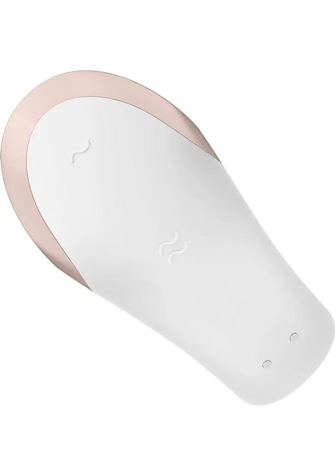Female Sex Toys Satisfyer Satisfyer Double Love Silicone Rechargeable Dual Vibrator with Remote Control