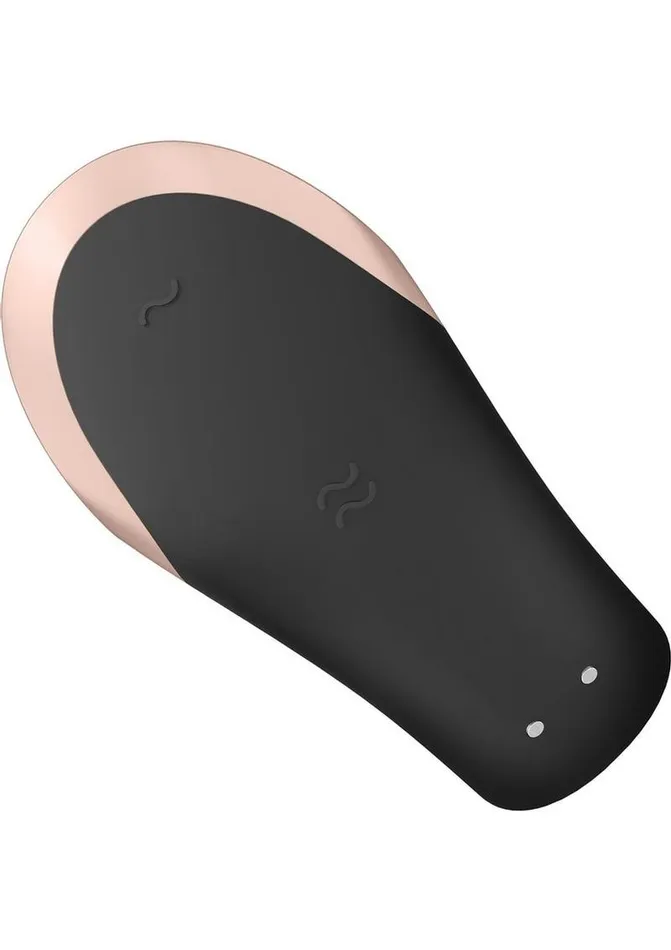 Female Sex Toys Satisfyer Satisfyer Double Love Silicone Rechargeable Dual Vibrator with Remote Control