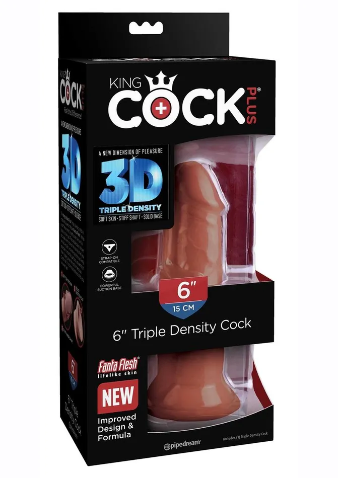 King Cock Dildos King Cock Plus Triple Density Dildo