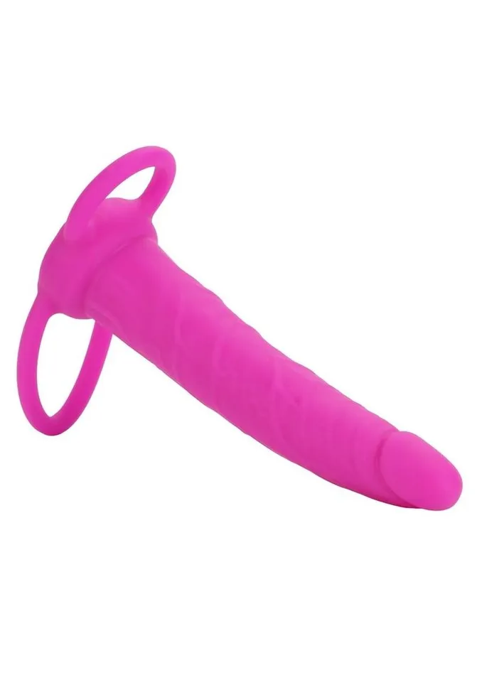 Love Rider Silicone Dual Penetrator Dildo Cock Ring Extensions Dildos