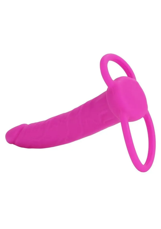 Love Rider Silicone Dual Penetrator Dildo Cock Ring Extensions Dildos