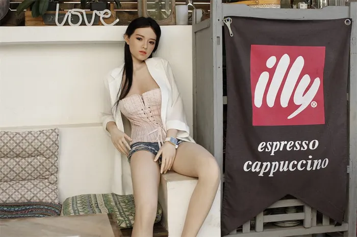 Male Sex Toys 171cm5ft7 Ccup Asian Silicone Head Sex Doll Yang Yi Starpery Doll