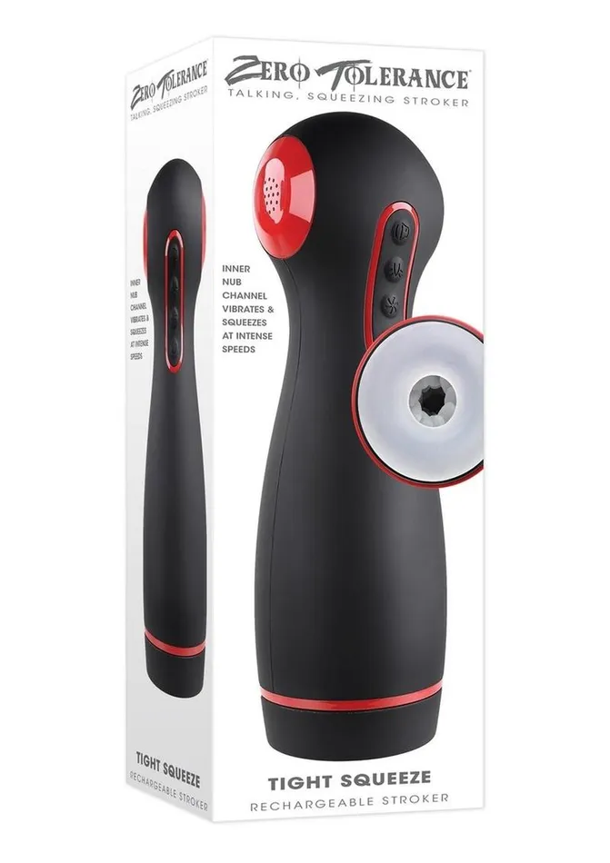 Male Sex Toys Zero Tolerance Zero Tolerance Tight Squeeze Rechargeable Masturbator