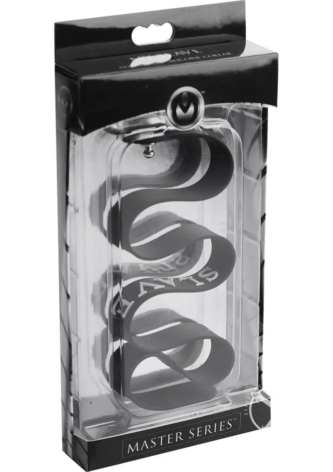 Master Series Silicone Collar Slave Master Series Male Sex Toys