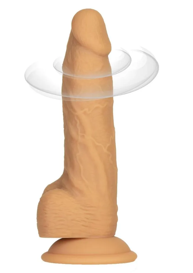 Naked Addiction Female Sex Toys Naked Addiction Silicone Rechargeable Vibrating and Rotating Dildo with Remote Control Naked Addiction Female Sex Toys Naked Addiction Silicone Rechargeable Vibrating and Rotating Dildo with Remote Control