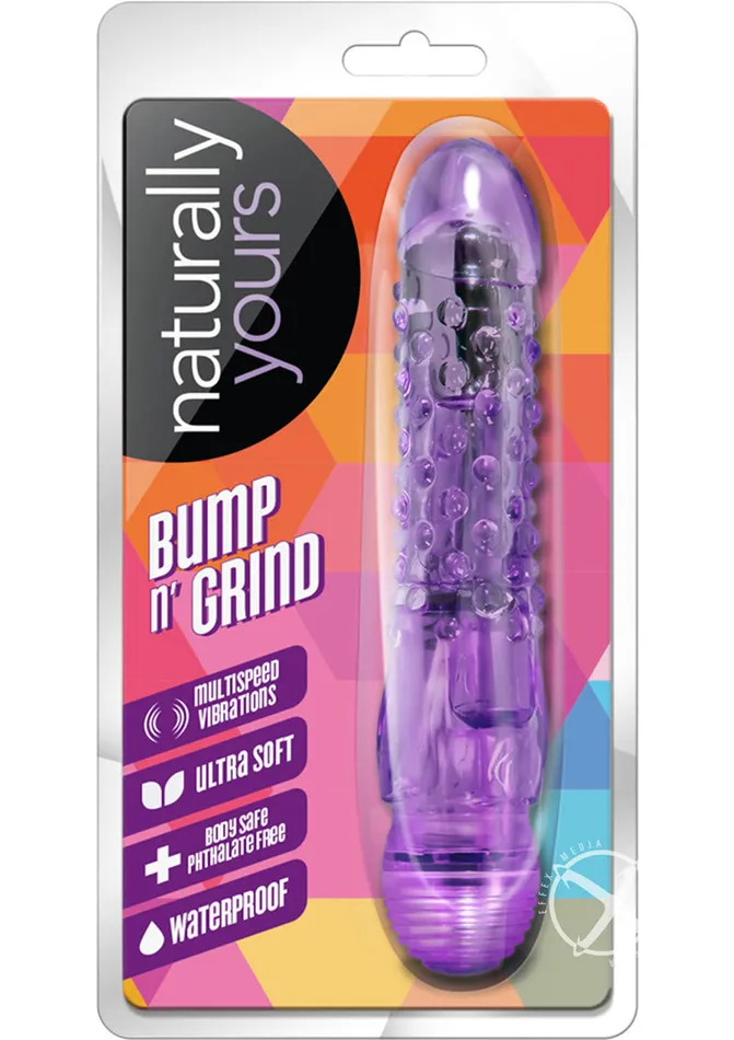 Naturally Yours Vibrators Naturally Yours Bump N Grind Vibrating Dildo Naturally Yours Vibrators Naturally Yours Bump N Grind Vibrating Dildo