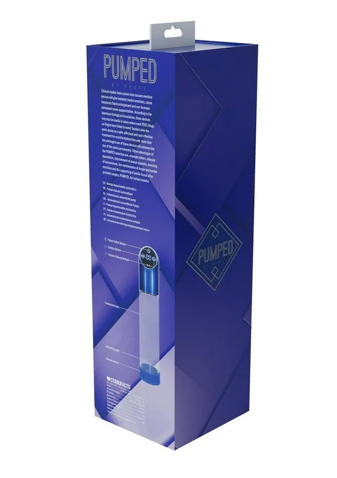 Pumped Automatic Waterproof Rechargeable Silicone Penis Pump Pumped Male Sex Toys