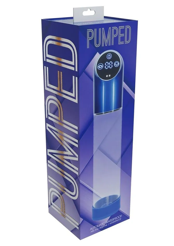 Pumped Automatic Waterproof Rechargeable Silicone Penis Pump Pumped Male Sex Toys