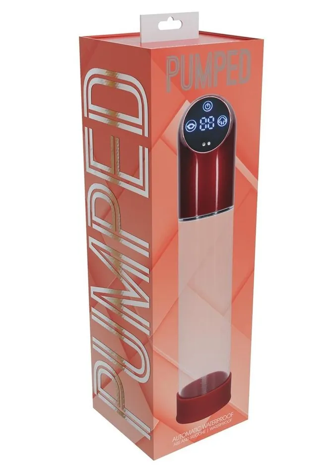 Pumped Automatic Waterproof Rechargeable Silicone Penis Pump Pumped Male Sex Toys