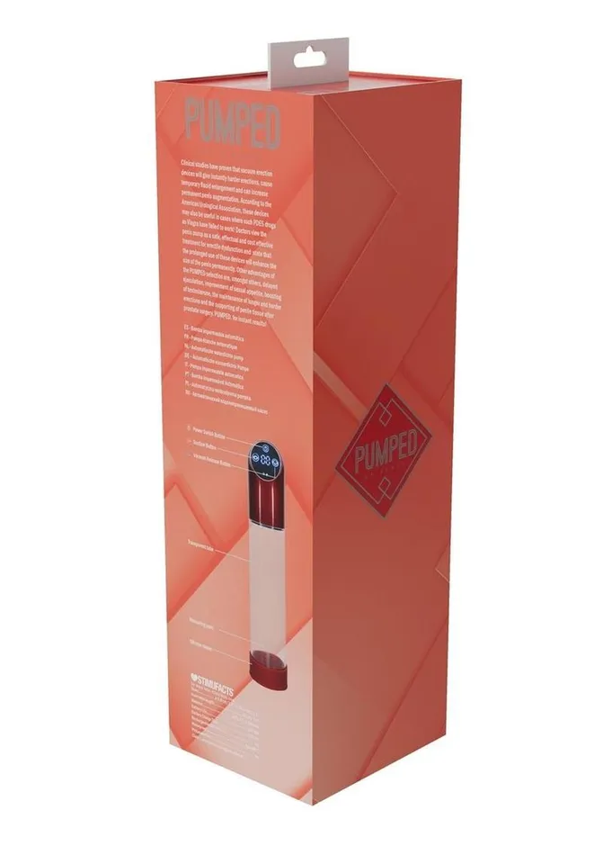 Pumped Automatic Waterproof Rechargeable Silicone Penis Pump Pumped Male Sex Toys