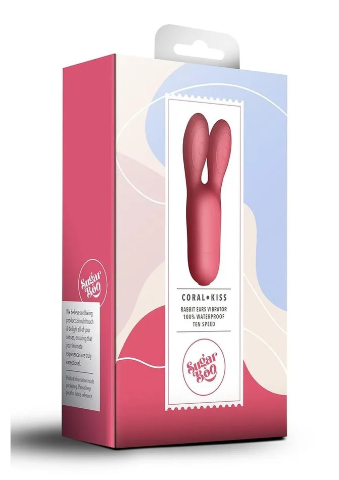 Rocks Off Female Sex Toys Sugarboo Coral Kiss Clitoral Stimulator